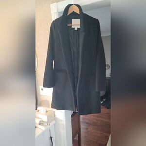 Revamped Classic Black Coat